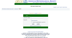 Desktop Screenshot of amsstationscientist.ametsoc.org